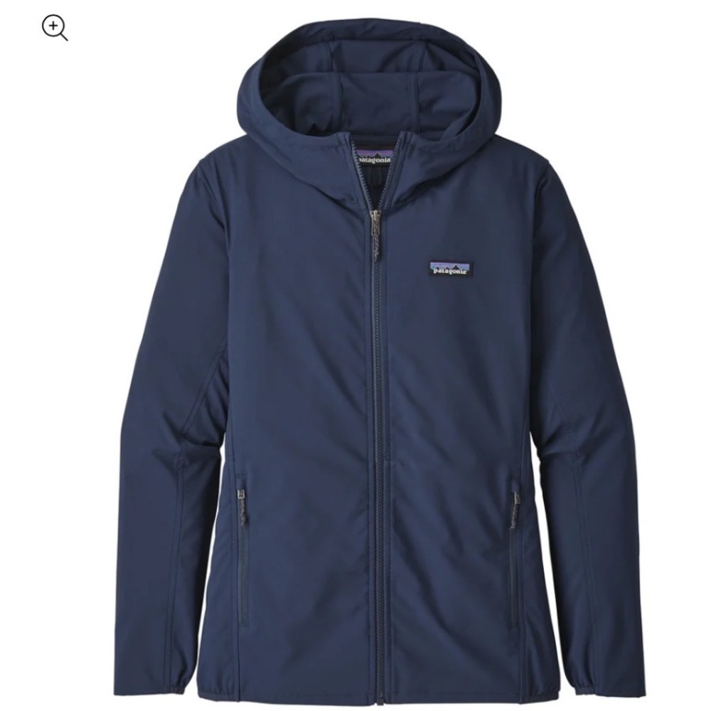 Patagonia Bajadas Hoody‎ Size XS navy Blue Full Zip